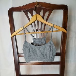 Jenni Gray with Lace Girls Bralette size XL